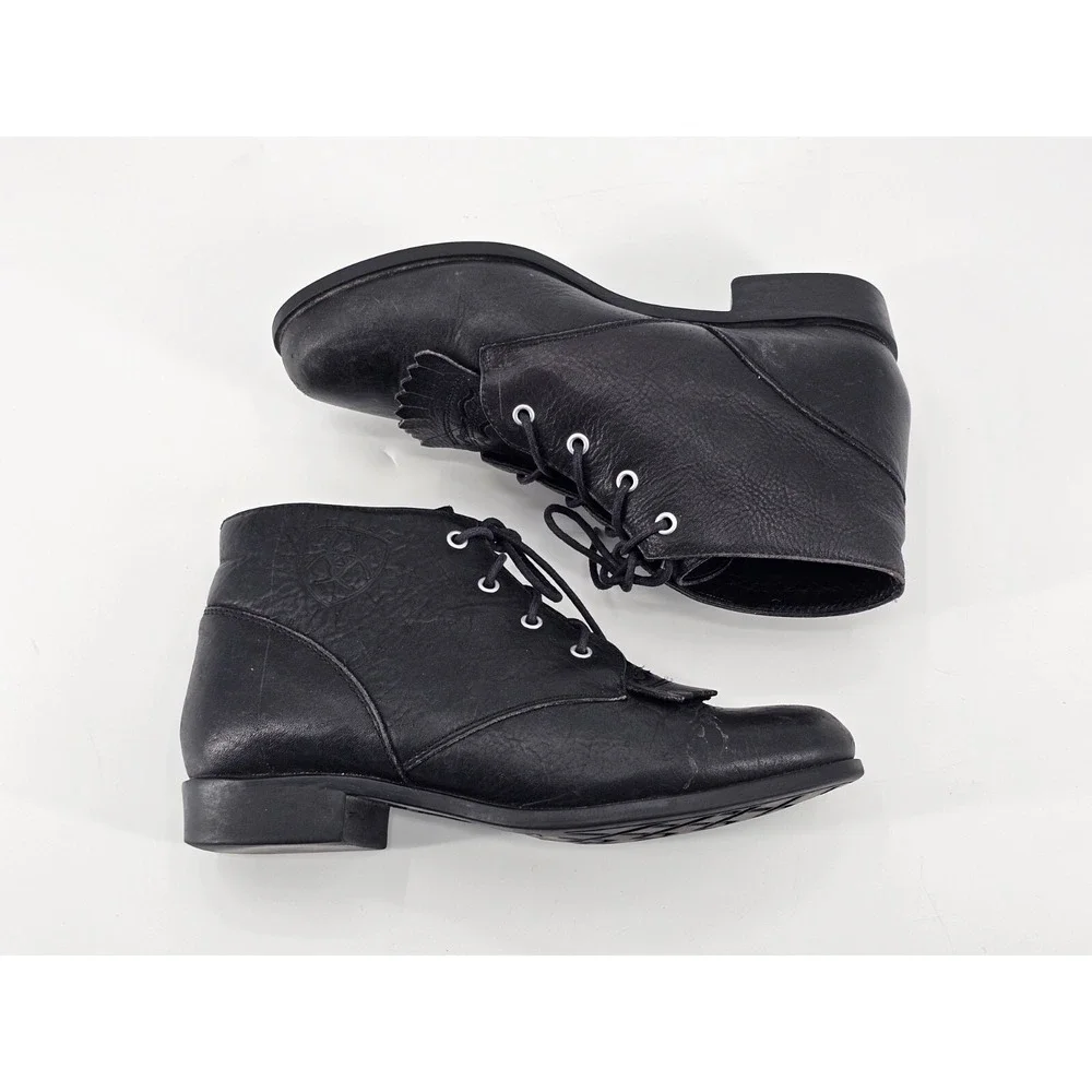 Ariat Black Equestrian Riding Boots ATS Equipt Advanced Torque Women's‎ Sz 5.5
